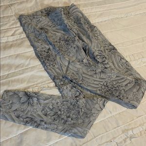 Floral Lululemon leggings